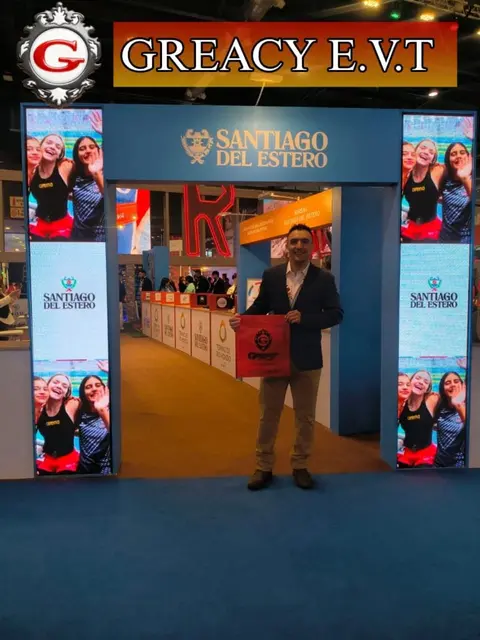 Presencia institucional de Greacy en una feria de turismo